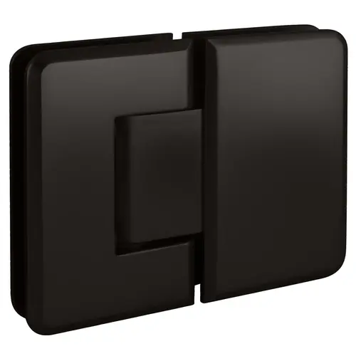 Oil Rubbed Bronze Pinnacle 180 Series 180 Degree Glass-to-Glass Standard Hinge