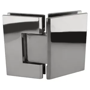 CRL GEN045CH Chrome Geneva 045 Series 135 degree Glass-to-Glass Hinge