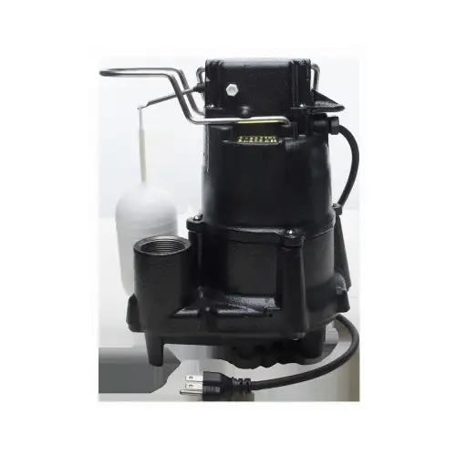 Cast Iron Pro Submersible Sump Pump, 1/2 HP Cast Iron Pro Submersible Sump Pump, 1/2 HP