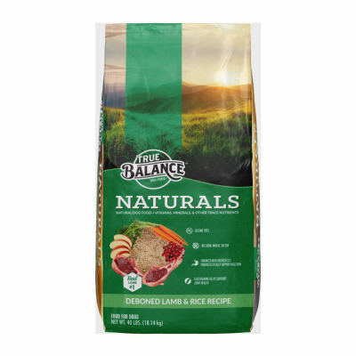 TrueBalance 12606 True Balance Lamb & Rice Dry Dog Food, 40 Lbs.