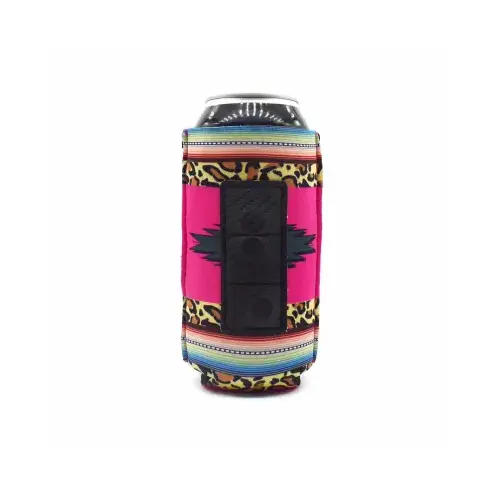 Leopard Serape Magnetic BipSip Can Koozie Leopard Serape Magnetic BipSip Can Koozie
