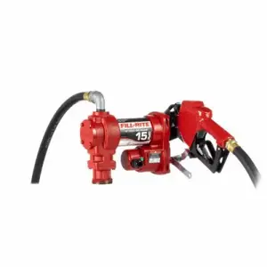 Fill-Rite FR1210HA Fuel Transfer Pump, 1200 Series, Heavy Duty, 12V DC, 15 GPM, Automatic Nozzle