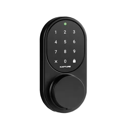 Smart Deadbolt Matte Black