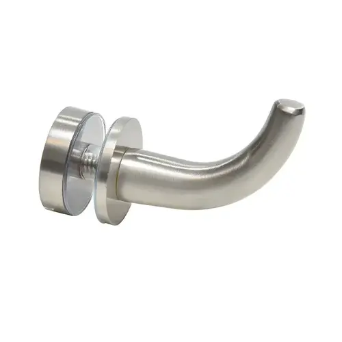 CRL Brushed Nickel Designer Robe Hook CRL Brushed Nickel Designer Robe Hook