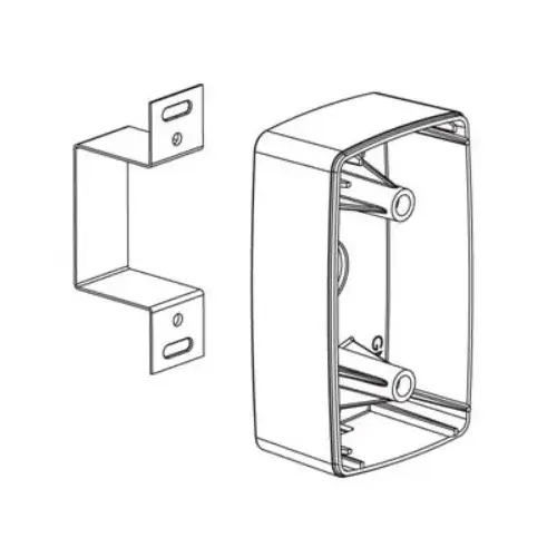 Electromagnetic Door Holder Release Parts, Aluminum Painted