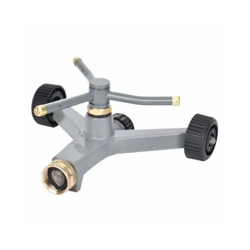3-Arm Rotary Sprinkler, Metal, 1,386 Sq. Ft. Coverage
