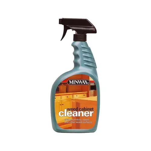 Wood Cabinet Cleaner, 35 oz Bottle, Liquid Wood Cabinet Cleaner, 35 oz Bottle, Liquid