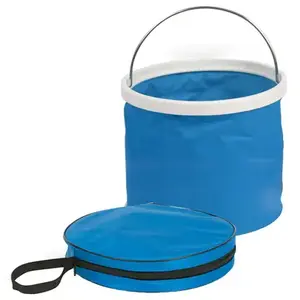 Camco 42993 Collapsible Bucket, Blue, 9-1/4 in H