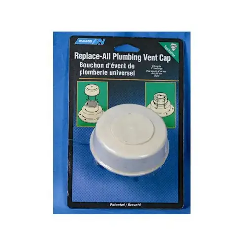 Vent Cap Polar White Vent Cap Polar White