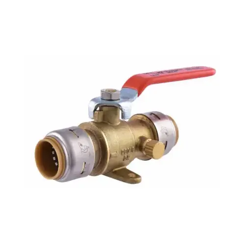 22305-0000LF Ball Valve, 3/4 in Connection, NPSM, 200 psi Pressure, Brass Body Chrome 22305-0000LF Ball Valve, 3/4 in Connection, NPSM, 200 psi Pressure, Brass Body Chrome