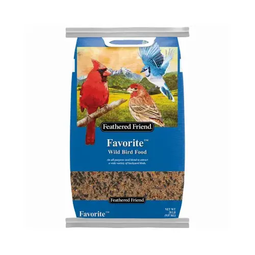 Favorite Series 14157 Wild Bird Food, All-Purpose, 20 lb Bag Favorite Series 14157 Wild Bird Food, All-Purpose, 20 lb Bag