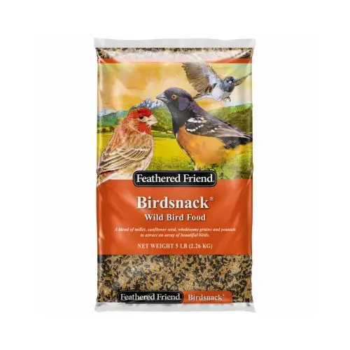 Birdsnack Series 14159 Wild Bird Food, 5 lb Bag Birdsnack Series 14159 Wild Bird Food, 5 lb Bag
