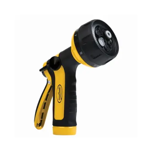 6-Pattern Metal Hose Nozzle, Rear Trigger 6-Pattern Metal Hose Nozzle, Rear Trigger