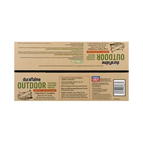 Outdoor Firelogs, 3.2-Lbs pack of 6 Outdoor Firelogs, 3.2-Lbs pack of 6