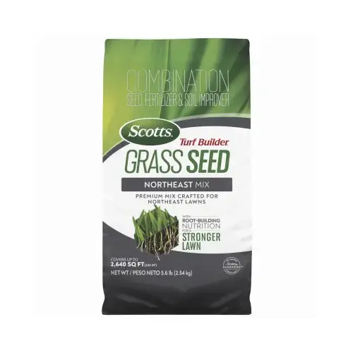 Turf Builder Grass Seed Northeast Mix, 5.6 Lbs., Covers 870 Sq. Ft. Turf Builder Grass Seed Northeast Mix, 5.6 Lbs., Covers 870 Sq. Ft.