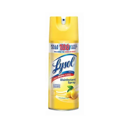Disinfectant Spray, Lemon Breeze Scent, 12.5-oz. Disinfectant Spray, Lemon Breeze Scent, 12.5-oz.