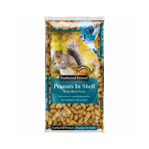 FOOD BIRD PEANUT IN SHELL 3LB FOOD BIRD PEANUT IN SHELL 3LB
