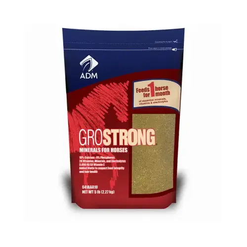 GroStrong Horse Minerals, Granular, 5-Lbs. GroStrong Horse Minerals, Granular, 5-Lbs.