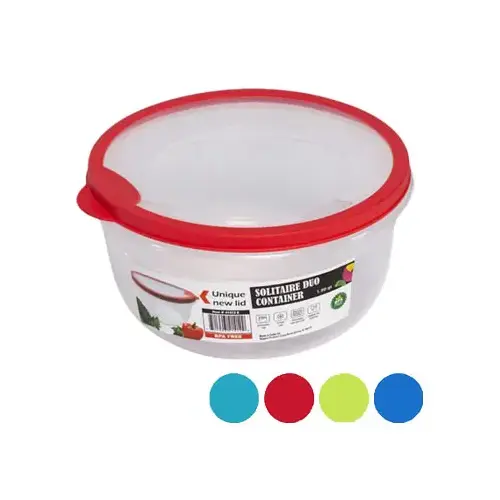 Food Storage Container, Assorted Colors, 1.5-Litre Food Storage Container, Assorted Colors, 1.5-Litre