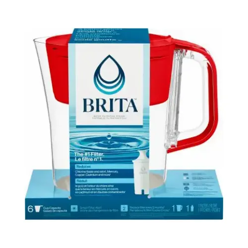 SOHO Pitcher, Red, 5-Cup SOHO Pitcher, Red, 5-Cup