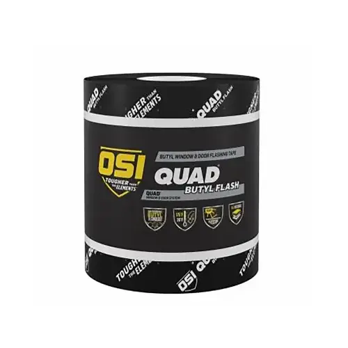 Butyl Window Flashing Tape, Self-Adhering, 6-In. x 75-Ft. - pack of 8 Butyl Window Flashing Tape, Self-Adhering, 6-In. x 75-Ft. - pack of 8