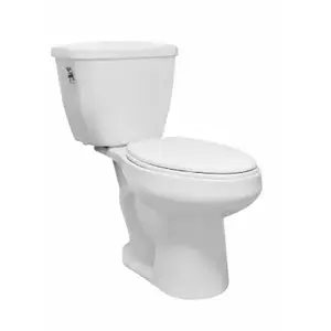 CALIDAD TOTAL EN CERAMICA SAPIDECV J6074011120 Terra Series Cato Pack Toilet-To-Go, Elongated, White, 17-In. ADA Height