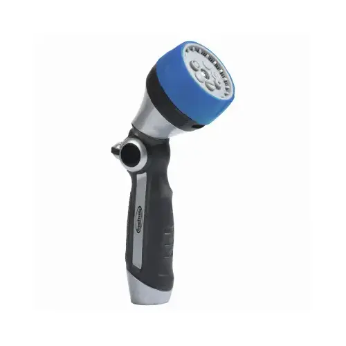 Oversized Water Nozzle With Wand, Dual-Position, 7-Pattern Oversized Water Nozzle With Wand, Dual-Position, 7-Pattern