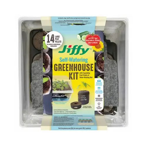 Self-Watering Greenhouse, 14-Ct.