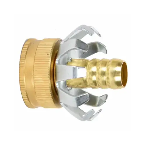 Clincher Hose Repair, 1/2-In. Female, Brass