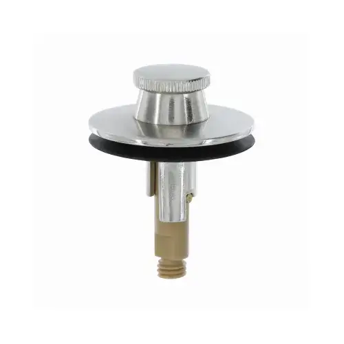 Stopper, Brass, Brushed Nickel