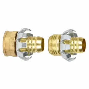 ZHEJIANG HONGCHEN IRRIGATION 50010 Clincher Repair Set, 5/8-In. Male/Female Hose