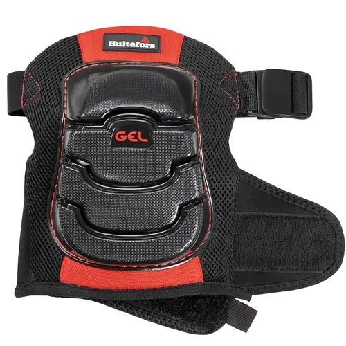 Airflow Kneepads with Layered Gel, Foam/Neoprene Pad, Slip-In Clip Buckle Closure Pair