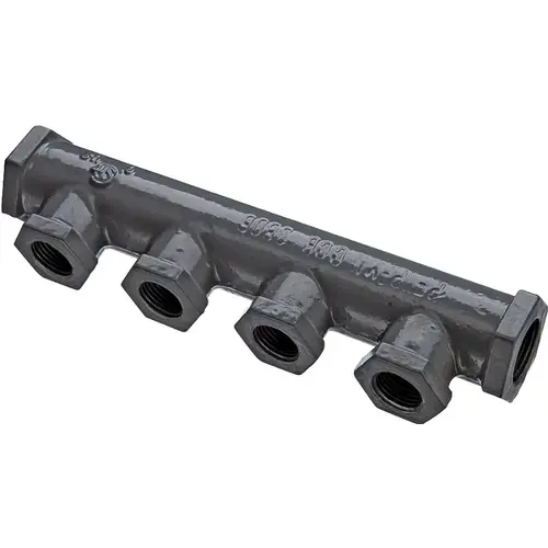 1/2 In. x 1/2 In. FIP CSST Iron Manifold with (4) 1/2 In. Ports 1/2 In. x 1/2 In. FIP CSST Iron Manifold with (4) 1/2 In. Ports