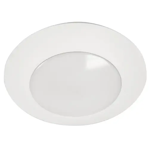 HLC6 Series Recessed Light, 15.7 W, 120 V, LED Lamp, Aluminum, White - pack of 6 HLC6 Series Recessed Light, 15.7 W, 120 V, LED Lamp, Aluminum, White - pack of 6