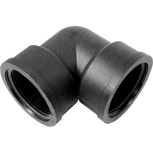 Terremax Pipe Elbow, 1/2 in, FNPT, 90 deg Angle, Polypropylene, SCH 80 Schedule Terremax Pipe Elbow, 1/2 in, FNPT, 90 deg Angle, Polypropylene, SCH 80 Schedule