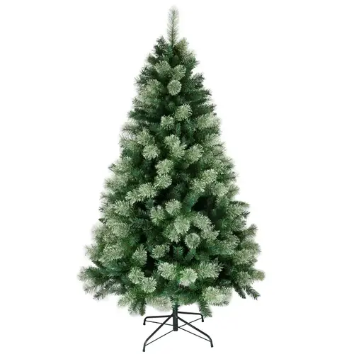 Pre-Lit Christmas Tree, 7-1/2 ft H, Pine Family, 120 W, Tungsten Bulb, Clear Light Pre-Lit Christmas Tree, 7-1/2 ft H, Pine Family, 120 W, Tungsten Bulb, Clear Light