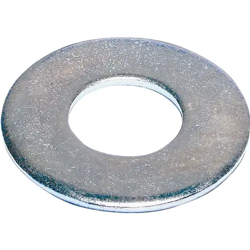 Washer, 1/2 in ID, Zinc, Zinc, USS Grade