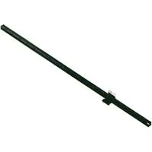 U-Post, 6 ft H, Steel, Green, Plain