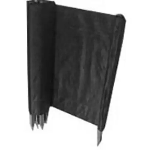 Silt Fence, 100 ft L, 36 in W, 2 x 2 in Mesh, Fabric, Black