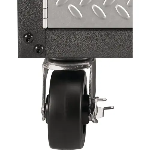 Gear Box Caster Kit, Gray, 300 lb, Stainless Steel Housing Material Gear Box Caster Kit, Gray, 300 lb, Stainless Steel Housing Material