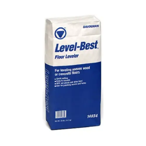 Level-Best Floor Leveler, Off-White, 25 lb Box Level-Best Floor Leveler, Off-White, 25 lb Box