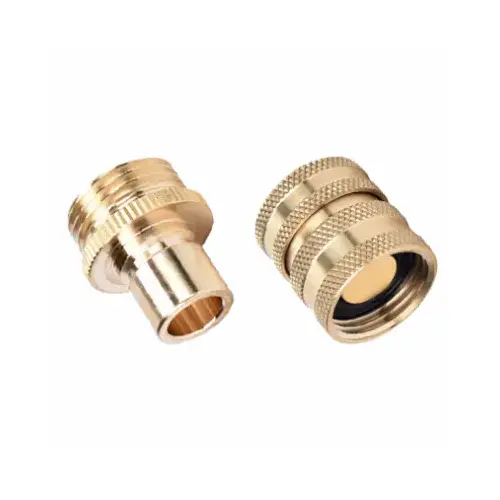 Brass Quick Connector Set Brass Quick Connector Set
