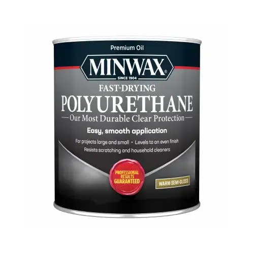 Semi-Gloss Polyurethane Finish, Qt. Semi-Gloss Polyurethane Finish, Qt.