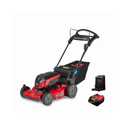 60-Volt Recycler Cordless Personal Pace Self-Propelled Lawn Mower, 22 In. 60-Volt Recycler Cordless Personal Pace Self-Propelled Lawn Mower, 22 In.