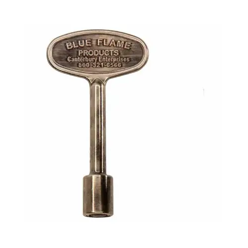 Gas Valve Key Silver Antique Brass Zinc Antique Brass