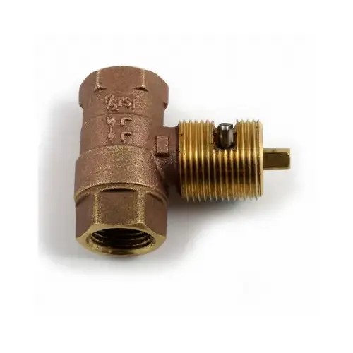 Quarter-Turn Straight Valve 1/2" Brass
