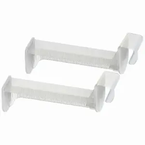 Secure A Tank SAT-068 Toilet Tank Brace White White Pair