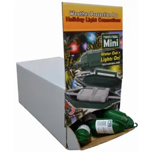 Twist and Seal TSM1000GBL1 Outdoor Plug End Protector Twist and Seal Mini Green