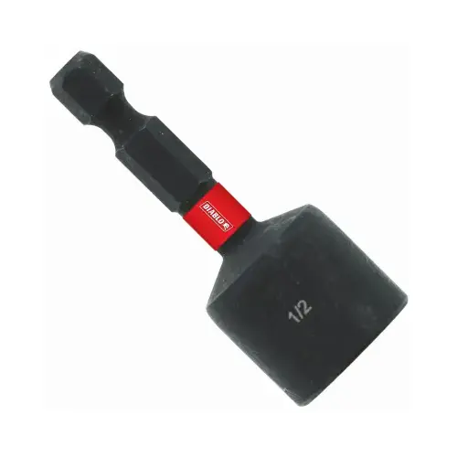 Magnetic Nutsetter, 1-7/8 in L, 1/2 in L Shank, Hex Shank Magnetic Nutsetter, 1-7/8 in L, 1/2 in L Shank, Hex Shank