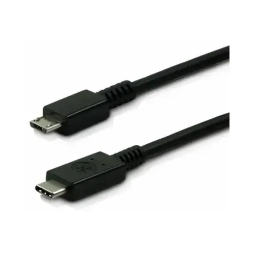 USB-C to Micro-USB Charging Cable 3.3 ft. L Black